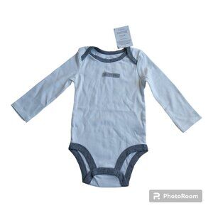 Lamaze Organic Cotton Long-Sleeved Onesie - Size 12 Months for Comfort and Style